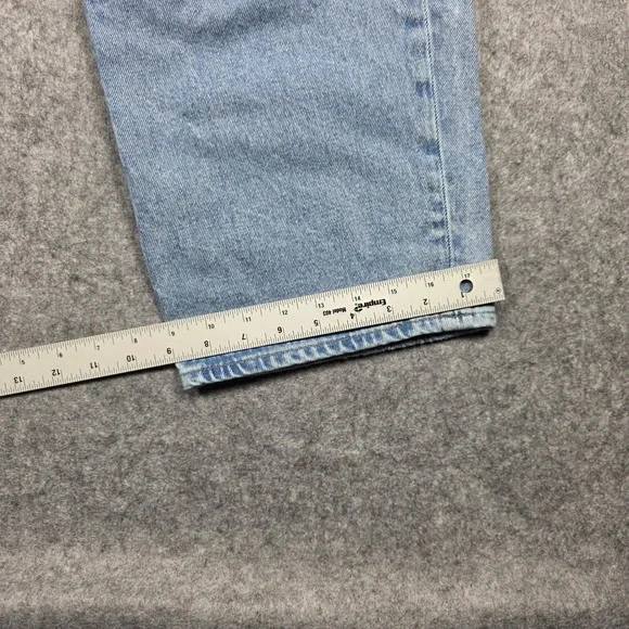 Madewell Jeans Women 28 Blue Straight Leg High Rise Light Wash - Picture 4 of 16